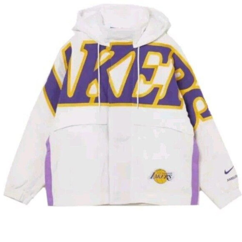Rare Nike x Ambush NBA Collection Lakers Jacket DB1617-121 Fits like men large